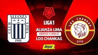 ¿En qué canales ver Alianza Lima vs. Los Chankas y a qué hora juegan por el Torneo Apertura?