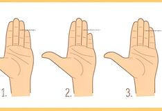 Según el tamaño de dedo meñique en esta imagen podrás saber qué te hace especial