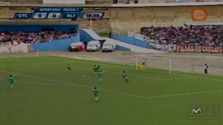 Alianza Lima vs. UTC: Leao Butrón le negó el gol a Johan Fano con rápida reacción