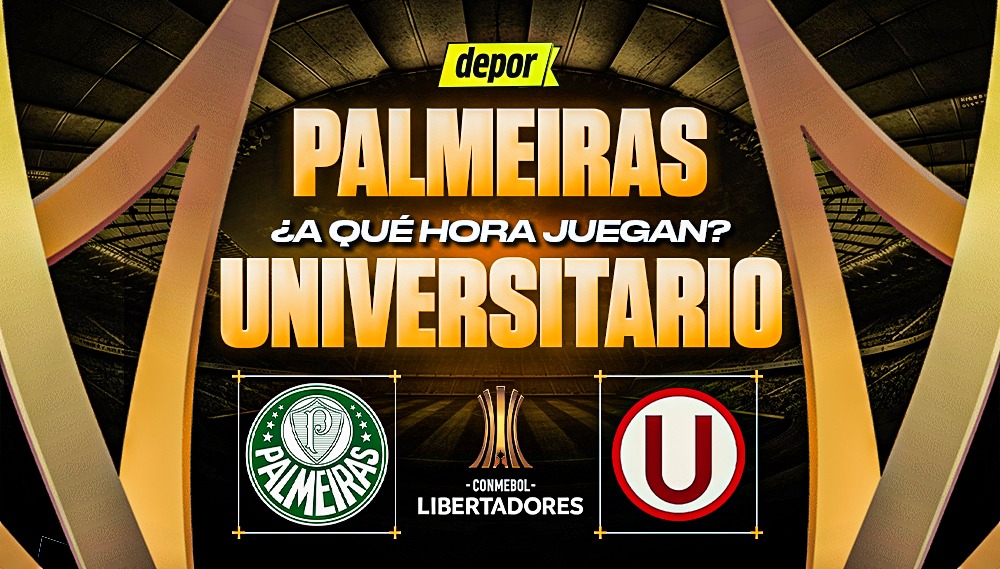 ¿Dónde ver Universitario vs. Palmeiras y a qué hora juegan por la Copa Libertadores?