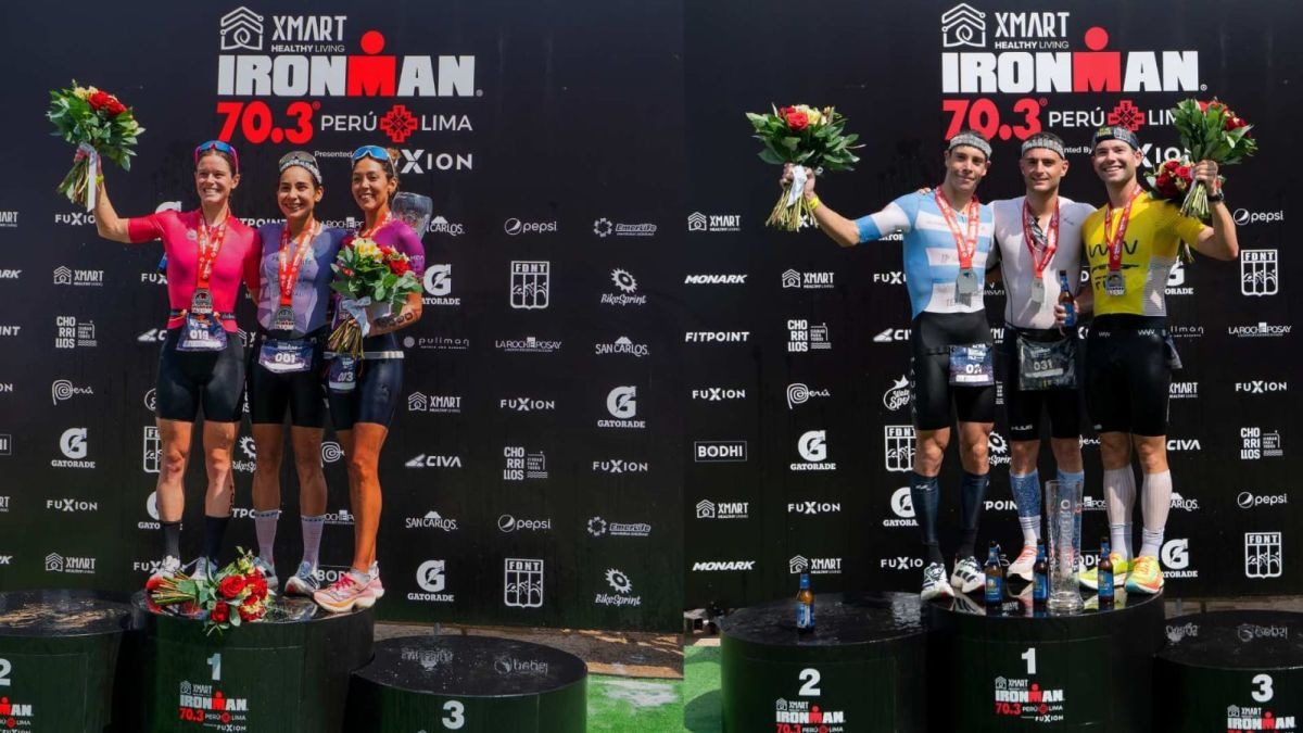 La competencia otorgó 45 cupos de clasificación para las categorías AGE GROUP para el Campeonato Mundial IRONMAN 70.3 Marbella, España. (Foto: Difusión)