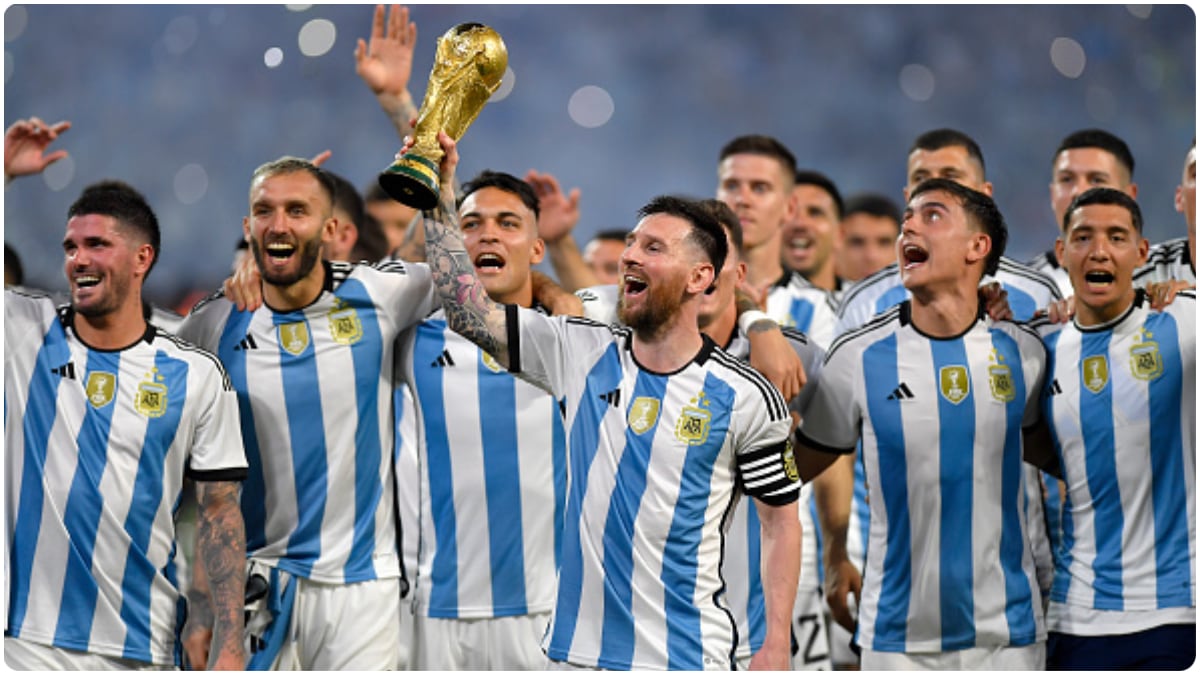 Argentina fue la cuarta selección clasificada al Mundial 2026 después de Japón, Nueva Zelanda e Irán (Foto: Getty Images).