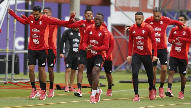 Selección Peruana sumó un nuevo día de entrenamiento en la Videna. (Fotos: Violeta Ayasta/GEC)