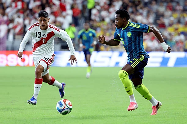 Perú vs. Colombia. (Foto: Getty Images)