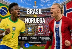 TVE La1 televisó el partido Brasil 1-2 Noruega por el Mundial 2026