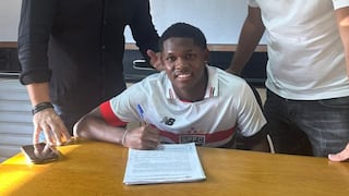 ¡Jugará en Brasil! Sporting Cristal anunció que Arnold Cotito fue cedido a Sao Paulo