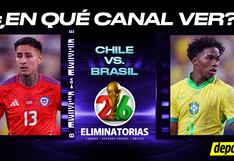 Canales TV: partido de Chile vs. Brasil por las Eliminatorias Mundial 2026