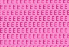 Una persona con ‘vista de halcón’ encuentra la letra ‘F’ en 8 segundos