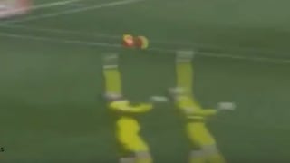 Youtube: Álvaro Negredo marcó golazo con Valencia desde mediocampo