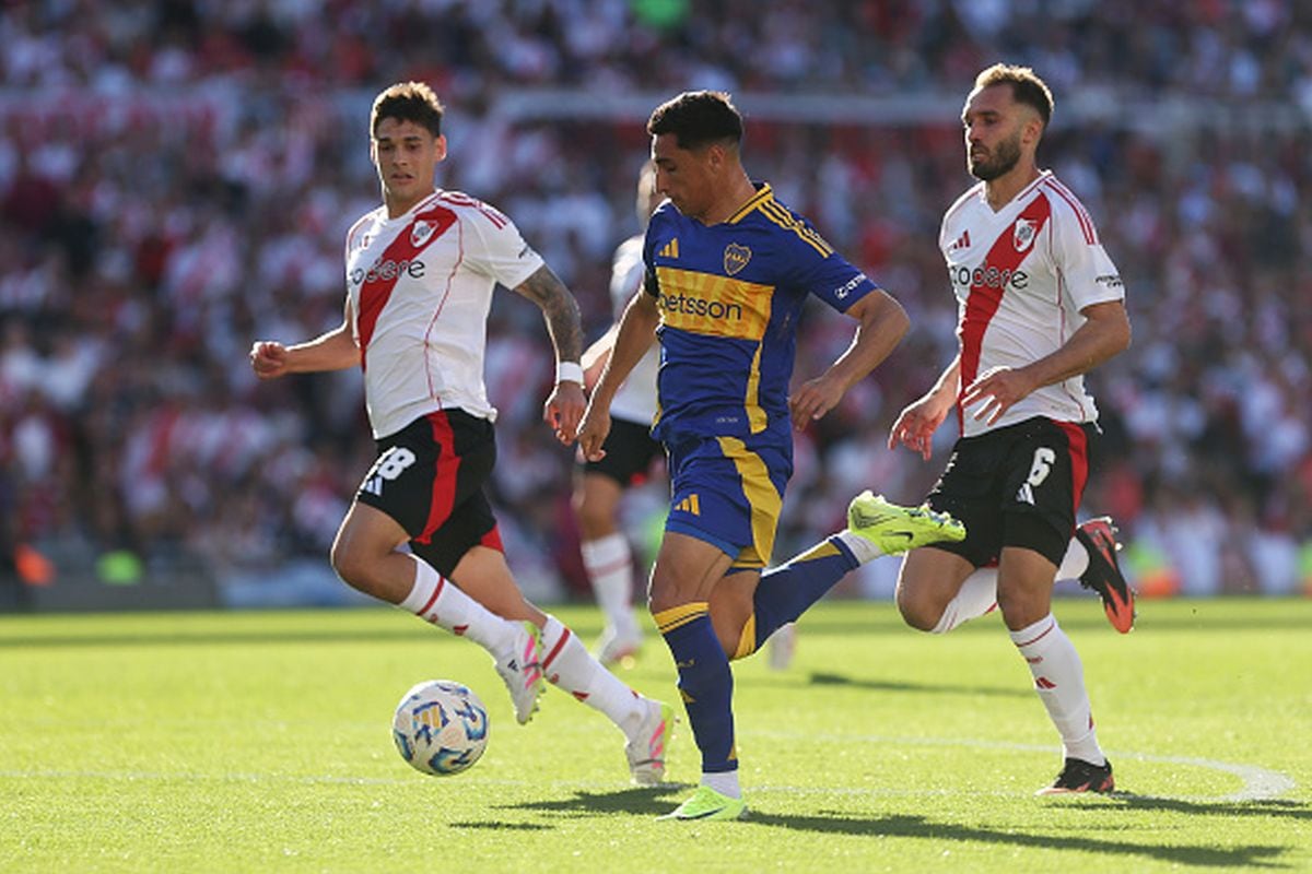 En el último clásico en el Monumental, River venció por 2-1 a Boca Juniors. (Foto: Getty Images)
