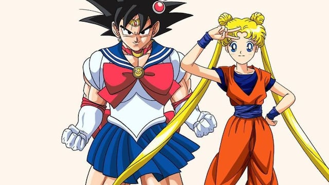 Dragon Ball Super | Los personajes de 'Sailor Moon' y del universo de Goku juntos en este singular mash-up