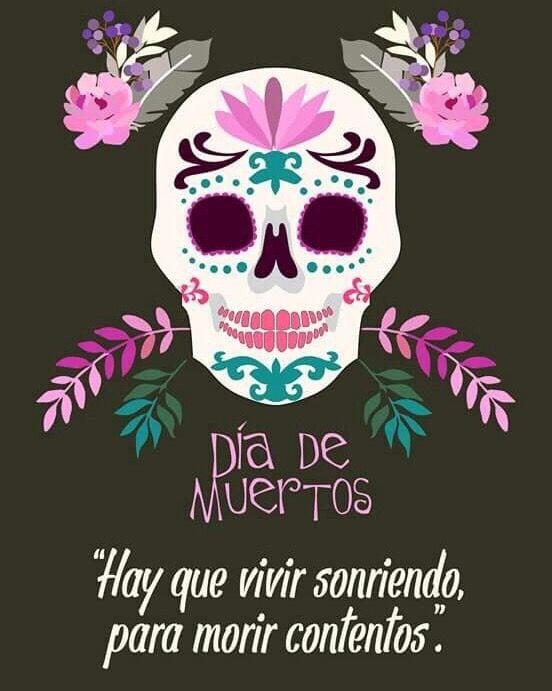 Frases por el Día de Muertos: imágenes y mensajes para dedicar el 2 de noviembre (Foto: Pinterest).