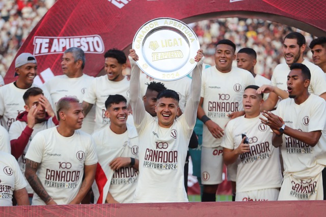 ¡Universitario festeja el Torneo Apertura! Las mejores postales de la celebración crema. (Foto: GEC)
