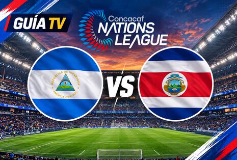 ¿En qué canal transmiten Nicaragua vs. Costa Rica por la Concacaf Nations League 2026?