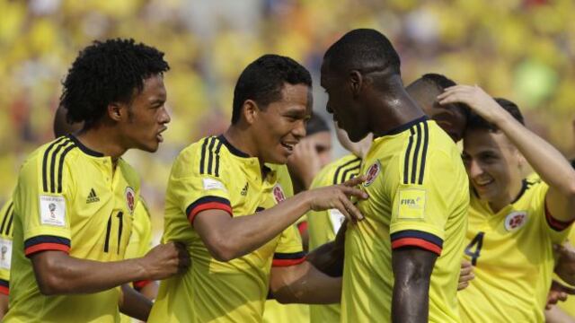 Colombia ganó 3-1 a Ecuador por Eliminatorias Rusia 2018