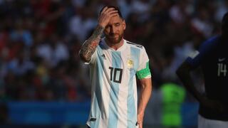 Pobre Lionel: decepcionantes números de Messi con Argentina en el Mundial Rusia 2018