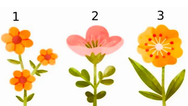 Test visual: tu personalidad quedará al descubierto al elegir una de las flores
