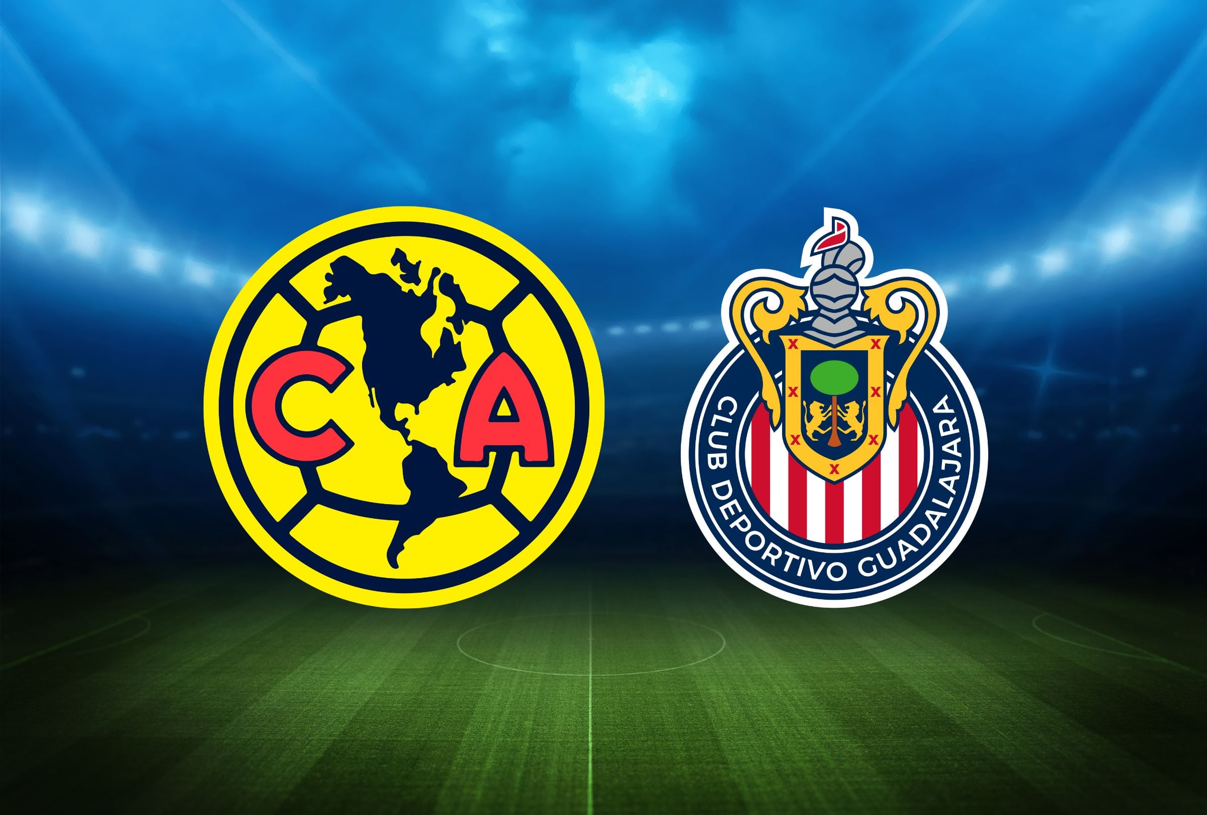 Lee esta nota y sabrás cómo ver el Club América vs. Chivas de Guadalajara EN VIVO por el Clausura de la Liga MX 2026. (Foto: Composición Gestión Mix)