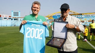 Sporting Cristal rindió homenaje a Paulo Autuori antes del inicio del partido contra Atlético Nacional
