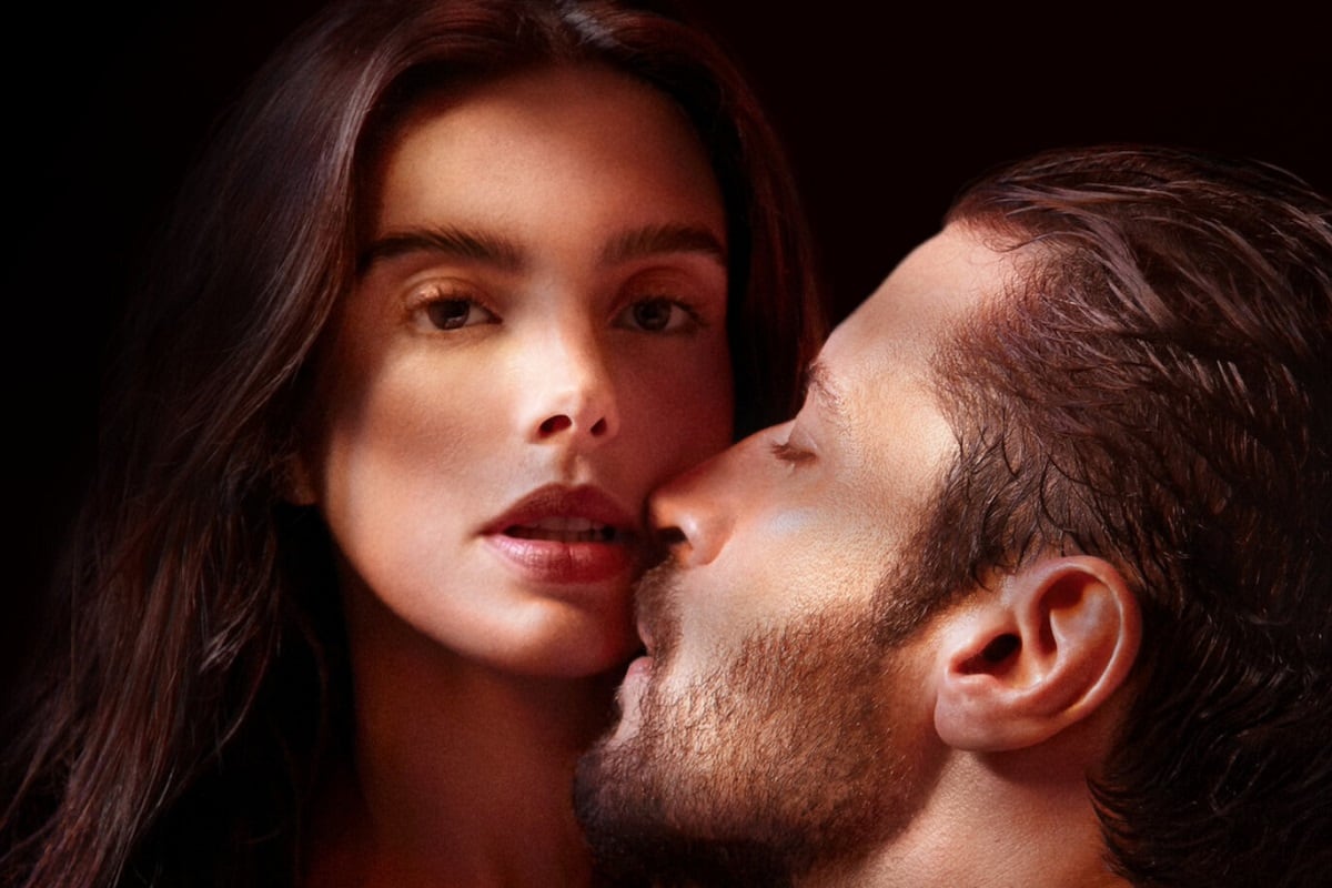 Giovanna Lancellotti como Babi y Leandro Lima como Marco en la película brasileña "El lado dulce de la traición" (Foto: Netflix)