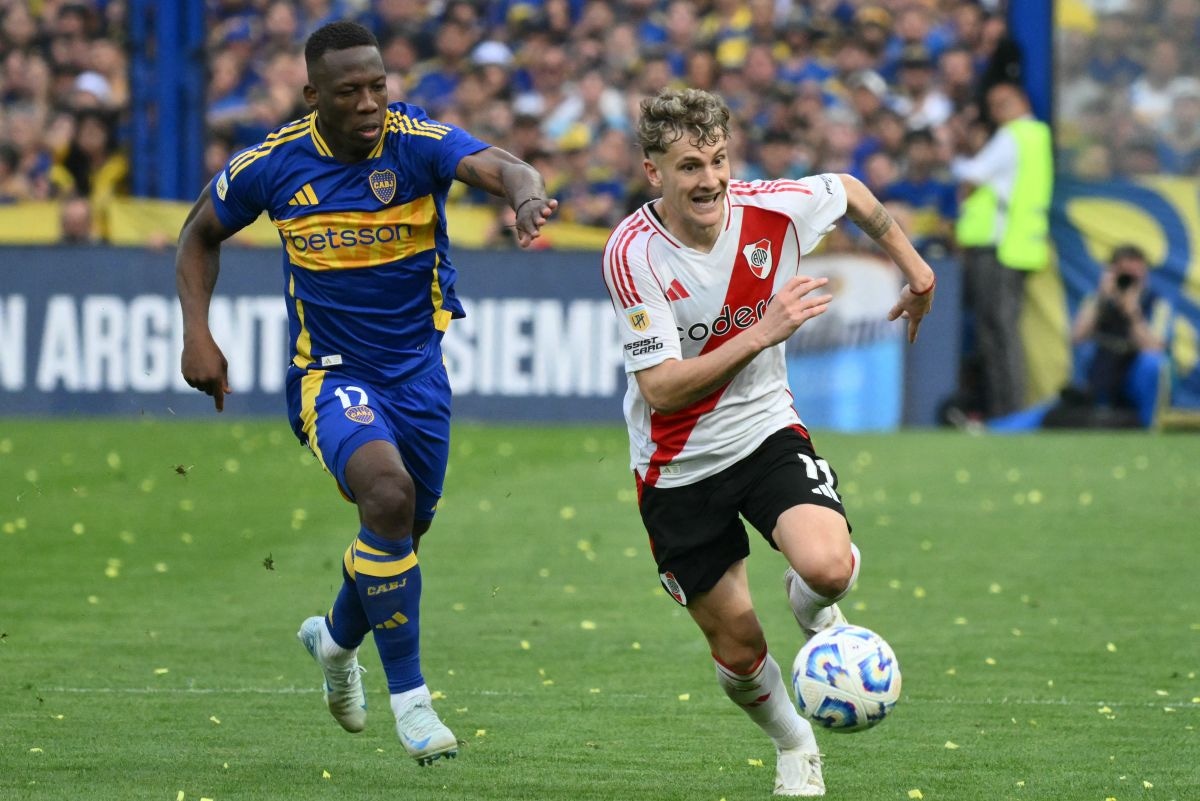 River Plate venció 2-1 a Boca Juniors en una edición más del Superclásico de Argentina. (Foto: AFP)