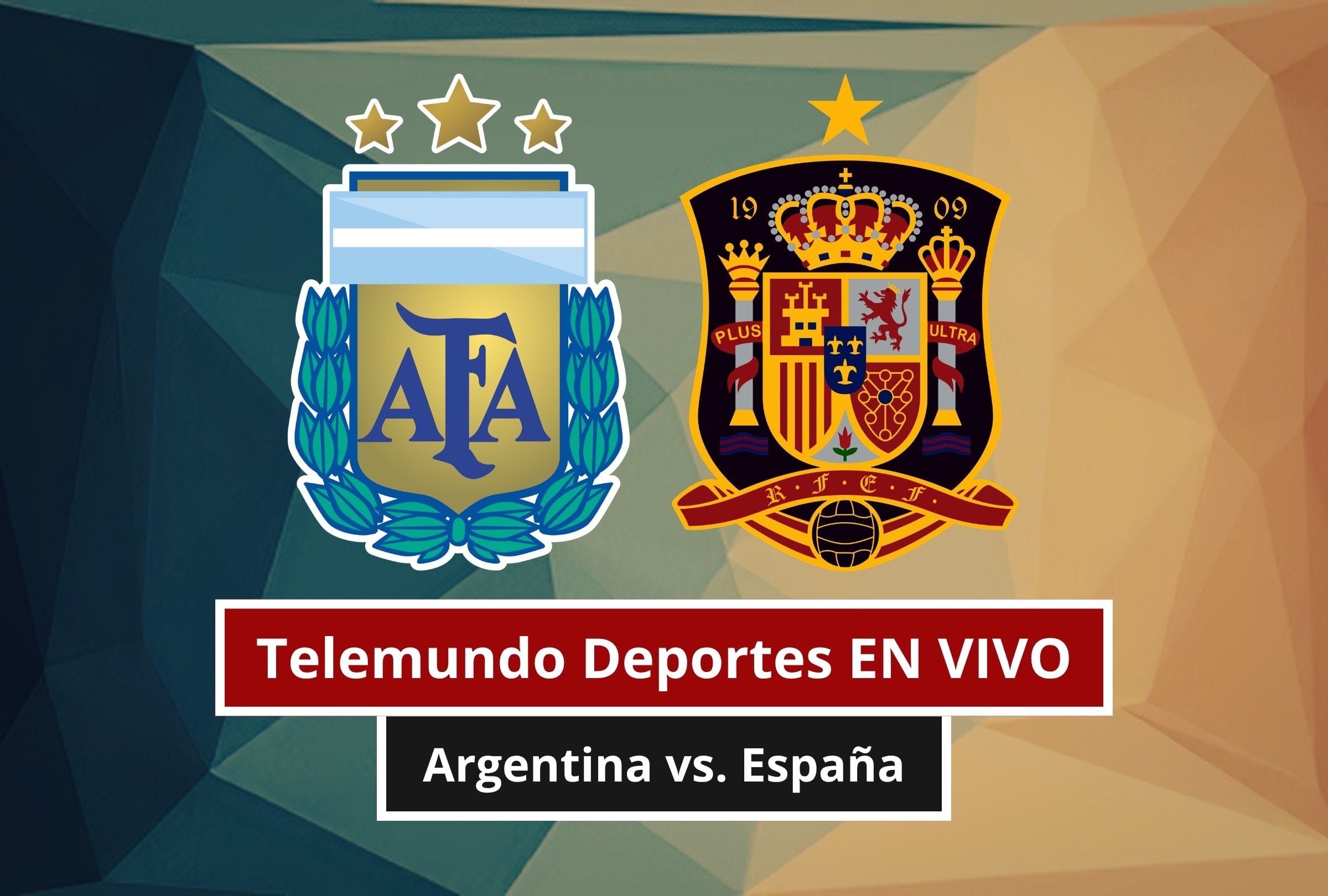 Revisa esta nota para que sepas cómo ver EN VIVO y EN DIRECTO el partido Argentina vs. España por la gran final de la Copa Mundial 2026 vía Telemundo Deportes. (Foto: Composición Canva - Mag)