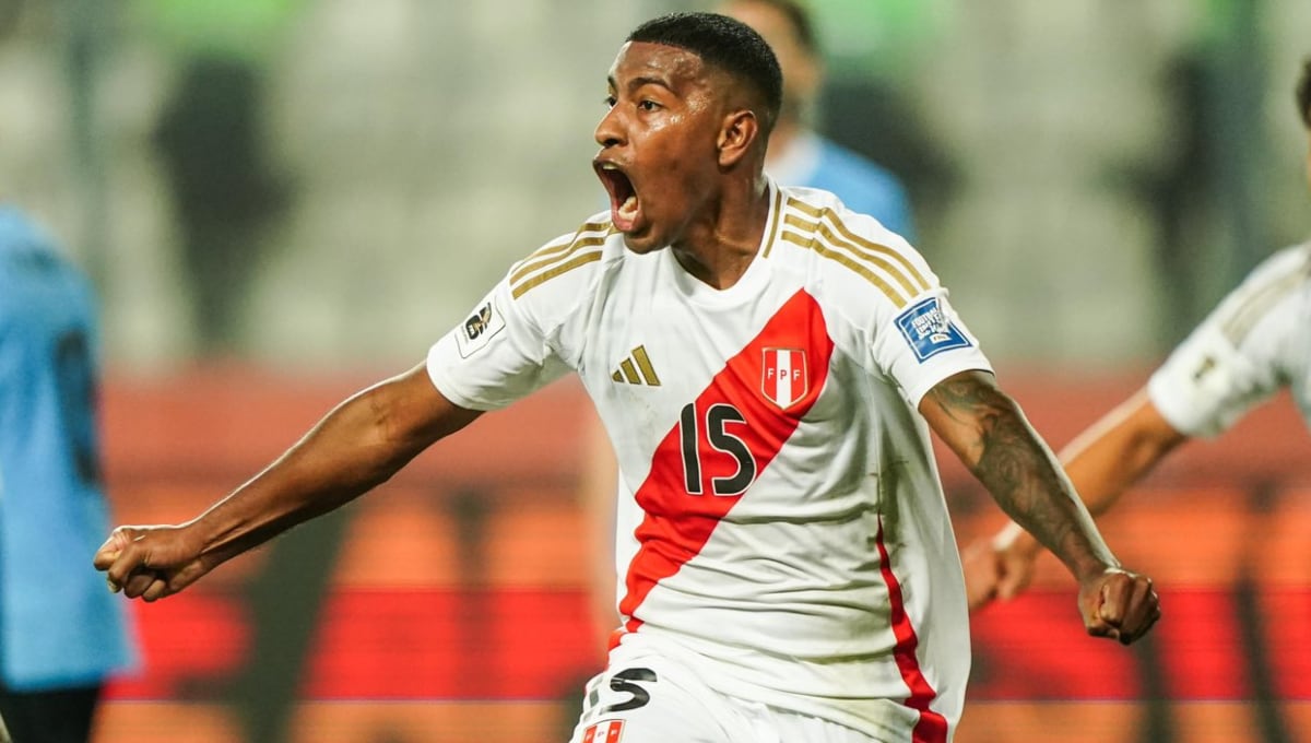 Miguel Araujo marcó su primer gol con la Selección Peruana. (Foto: La Bicolor)