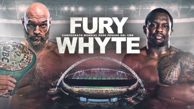 Tyson Fury vs. Dillian Whyte: combate tendrá 94 mil personas y será un récord del siglo XXI 