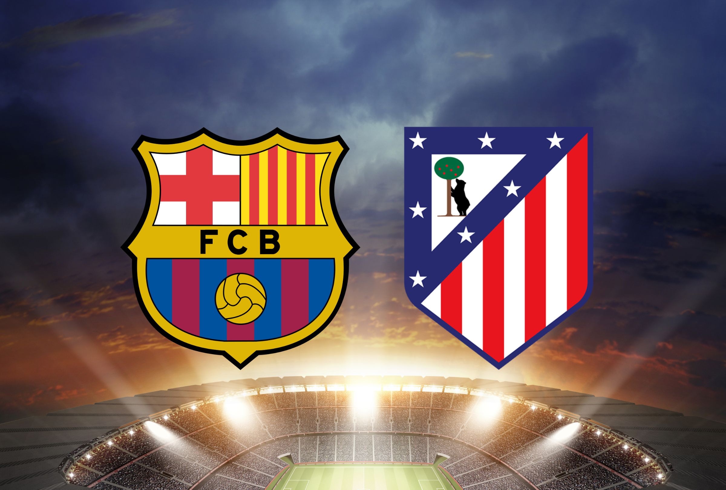 Revisa esta nota cómo ver EN VIVO y EN DIRECTO el FC Barcelona vs. Atlético Madrid por la Copa del Rey vía SKY Sports. (Foto: Composición Depor)