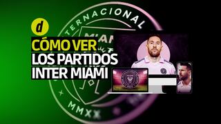 Inter Miami: ¿Cómo y dónde ver en vivo los partidos de Lionel Messi?