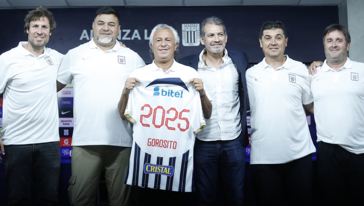 Néstor Gorosito fue presentado junto a su comando técnico. (Foto: Jesús Saucedo / GEC)