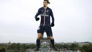 Ibrahimovic: "Si reemplazan la Torre Eiffel con una estatua mía, me quedo"