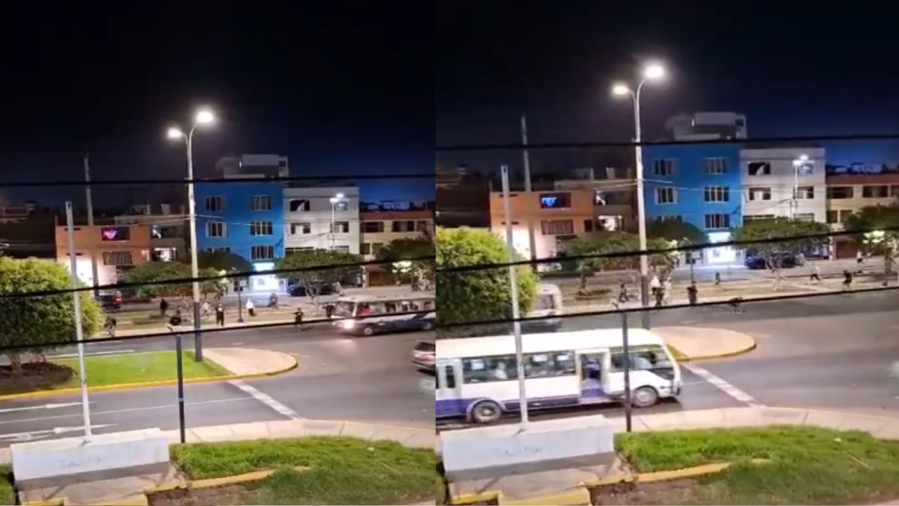 Batalla campal tras triunfo de Sporting Cristal en Callao deja 15 heridos. (Foto: Captura X)