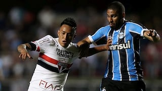 Con Cueva todo el partido: Sao Paulo perdió 2-0 ante Chapecoense por el Brasileirao