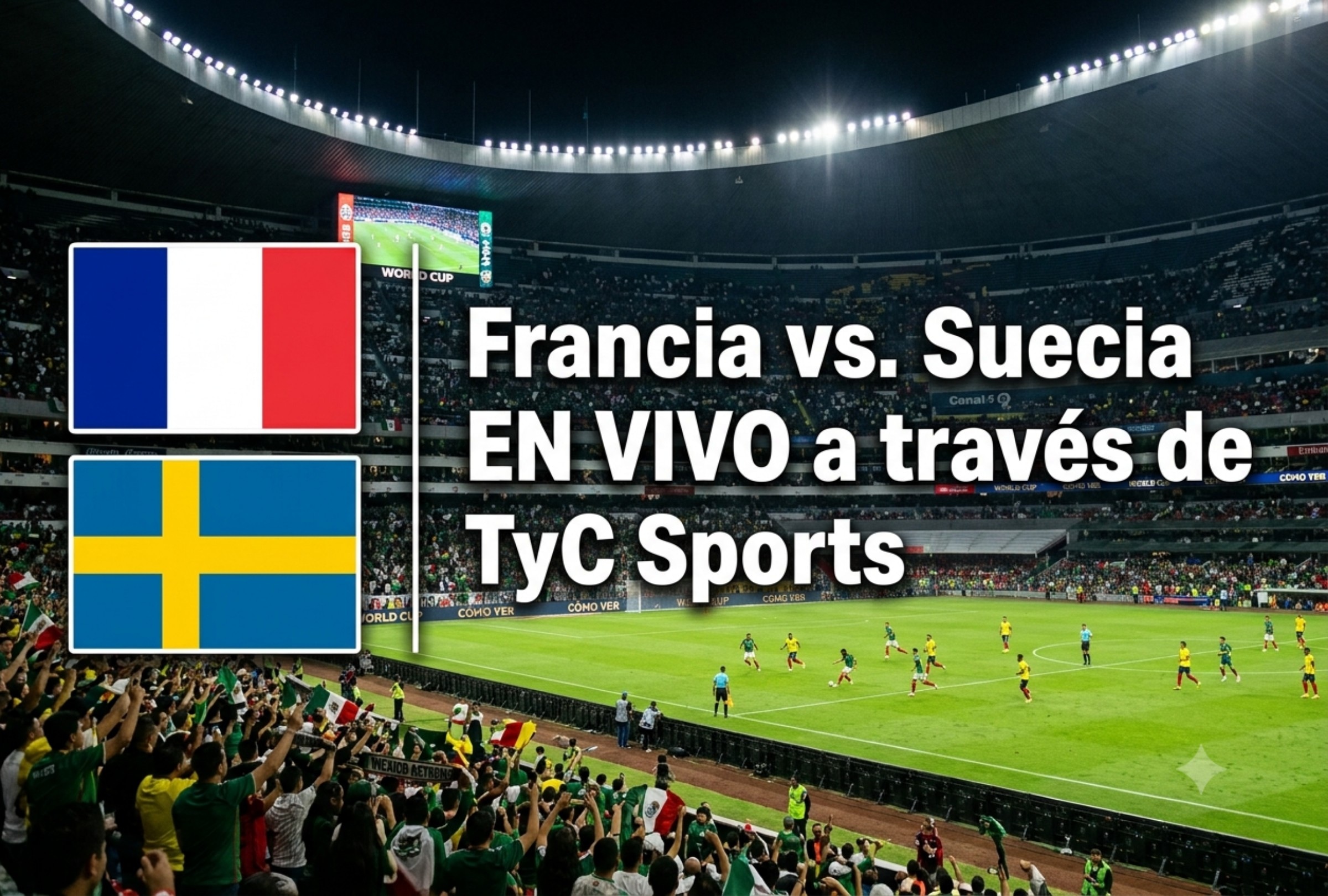 Francia y Suecia se enfrentan por un lugar en los octavos de final del Mundial de Fútbol 2026. (Foto: Imagen creada por Depor usando Gemini)
