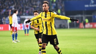 ¡Un crack! El 'póker' de Pierre Emerick Aubameyang con el Borussia Dortmund