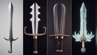 Elige una de las espadas en la imagen para descubrir qué tan inteligente eres