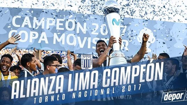 Alianza Lima: todo sobre el campeón del Torneo Descentralizado 2017 [INFOGRAFÍA]