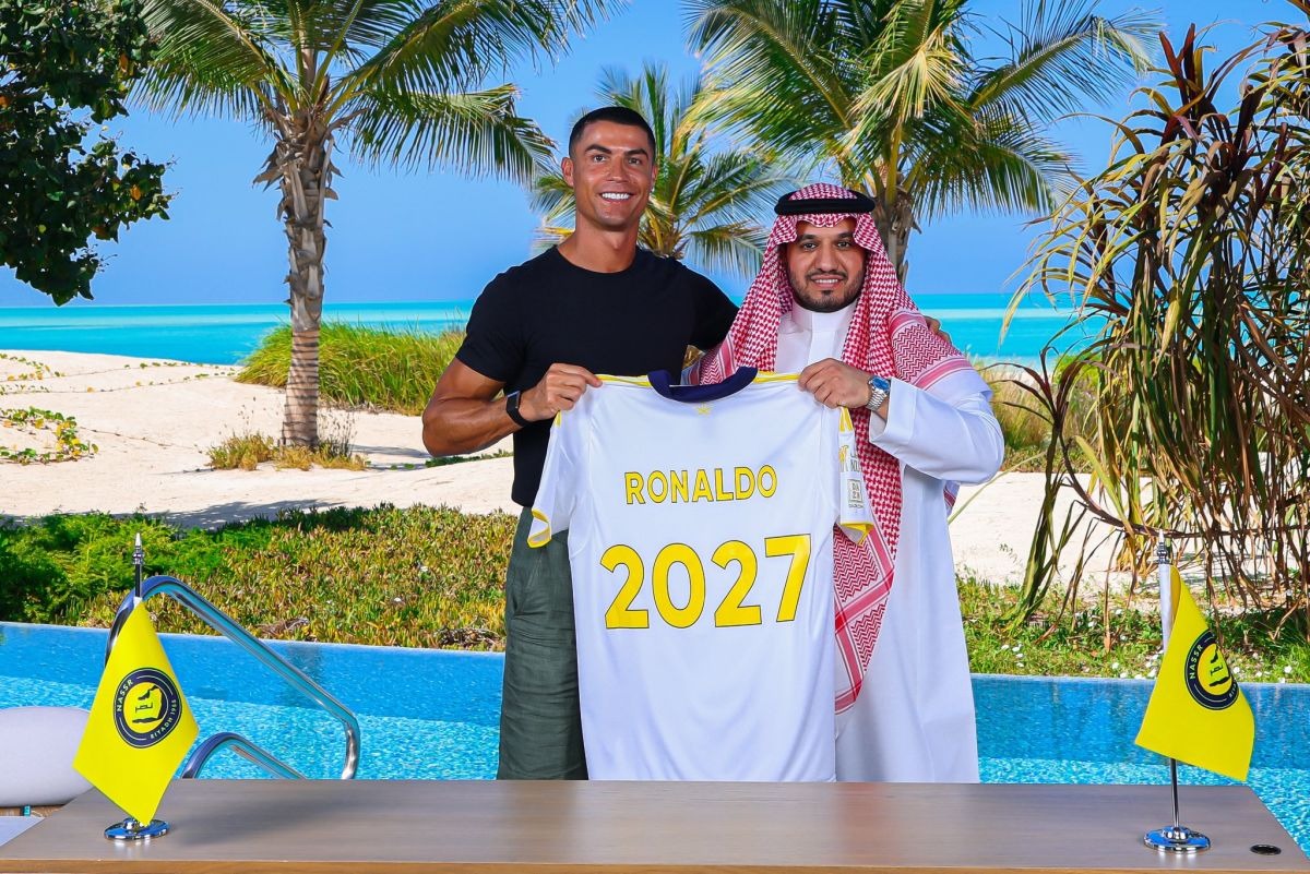 Cristiano Ronaldo renovó con el Al Nasrr | Foto: Al Nasrr