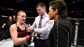 UFC: Valentina Shevchenko amenazó a Amanda Nunes tras recibir un puñete en intenso careo
