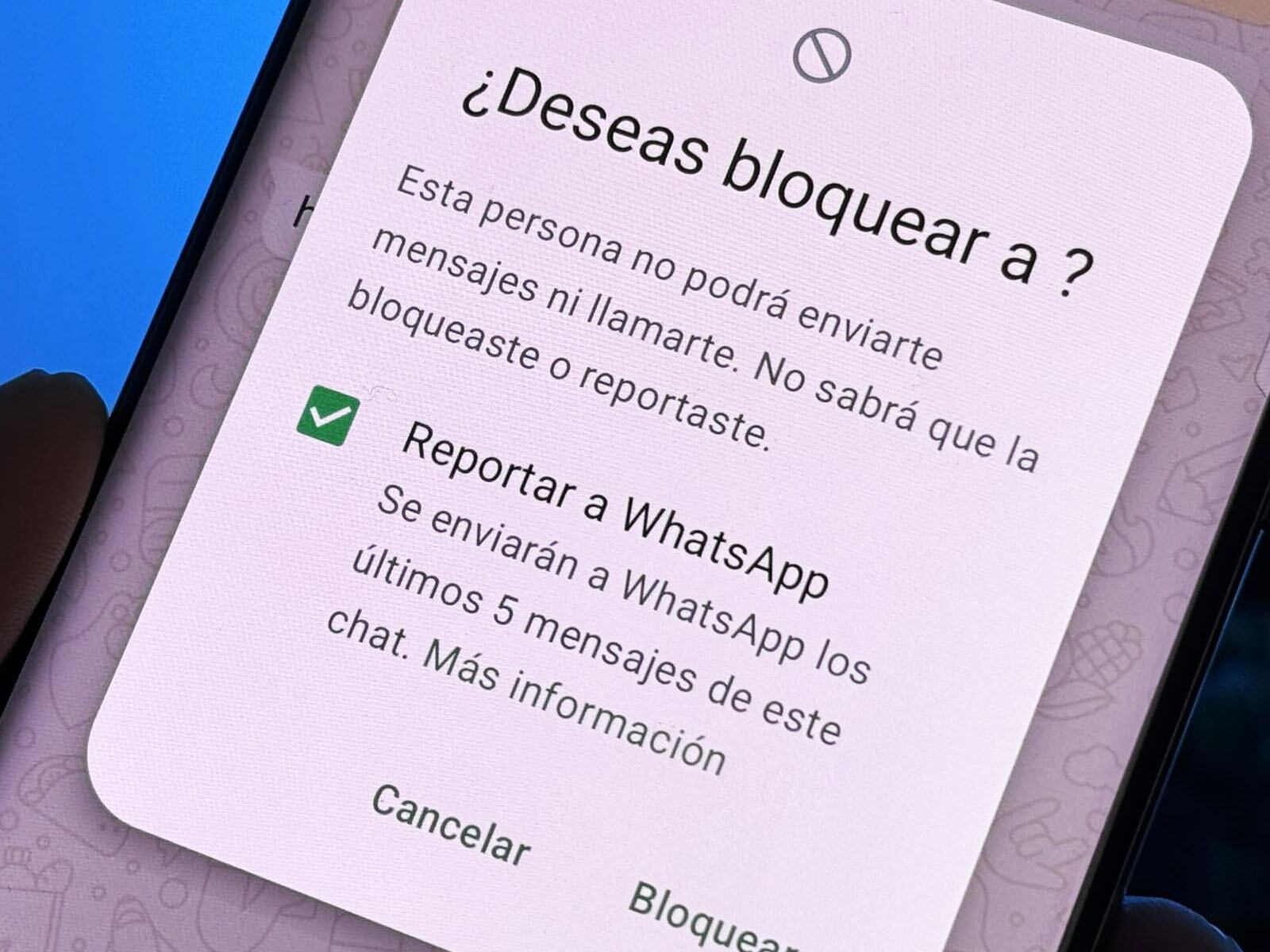WHATSAPP | Algunos usuarios pueden reportarte y esa es la sanción más fuerte en WhatsApp. (Foto: Depor - Rommel Yupanqui)