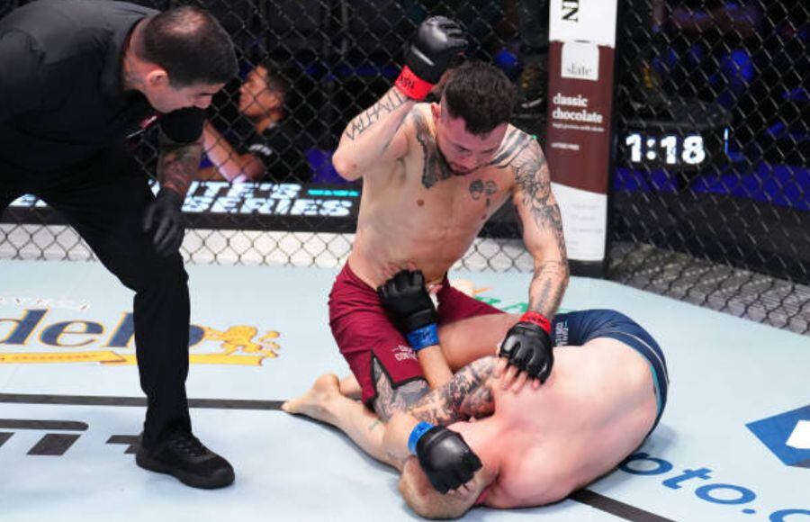 Luis Pajuelo tiene un récord de 8-1 como peleador profesional. (Getty)