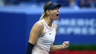 No se quedó callada: Sharapova respondió a críticas de Caroline Wozniacki por su participación en el US Open