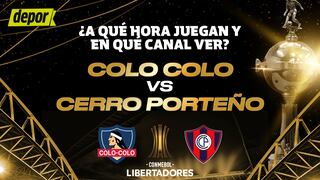 Colo Colo vs. Cerro Porteño: en qué canal de TV ver hoy