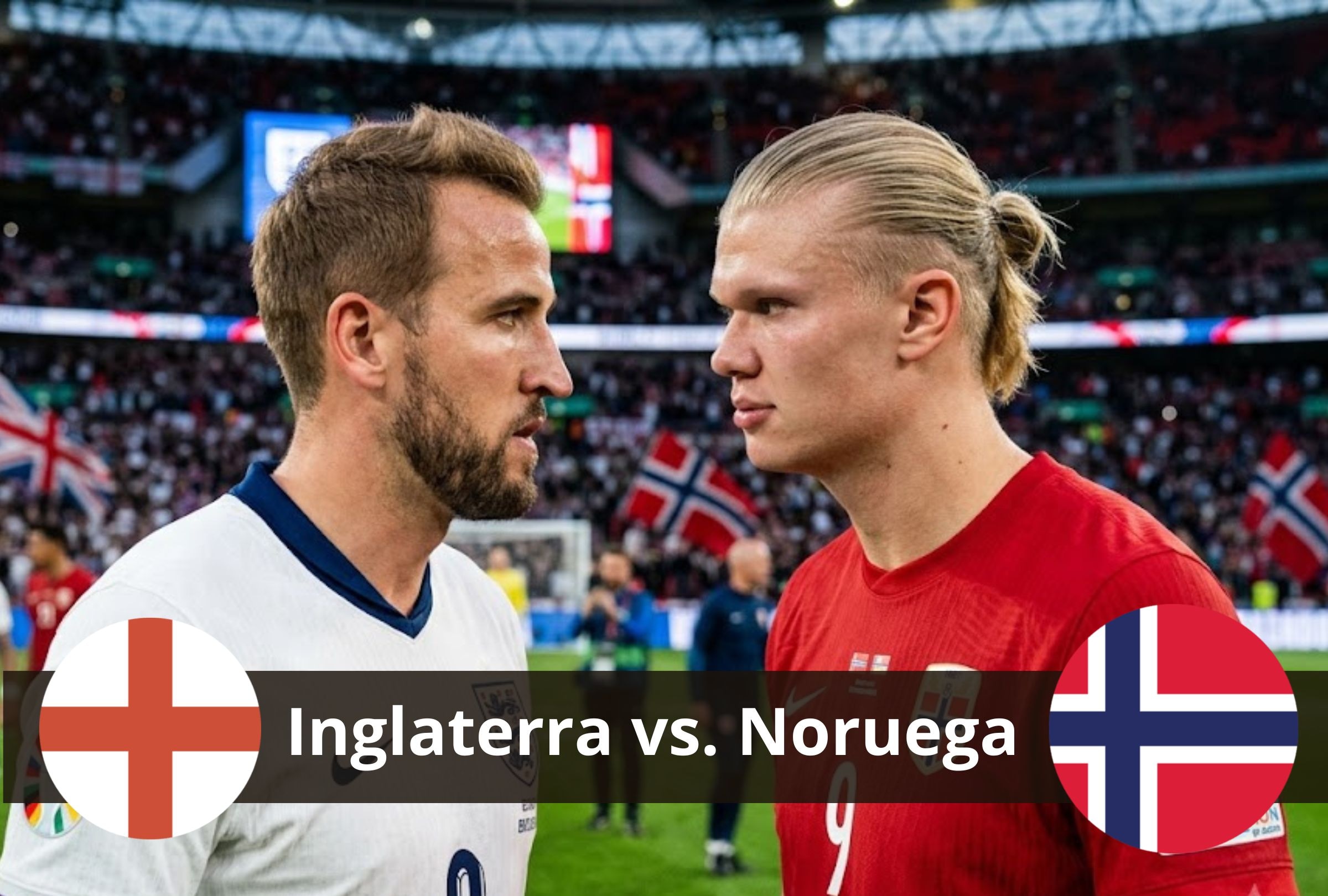 TV Azteca (Canal 7) transmite el partido entre Inglaterra vs. Noruega EN VIVO GRATIS por señal abierta, válido por cuartos de final de la Copa Mundial 2026. (Foto: Composición Depor)