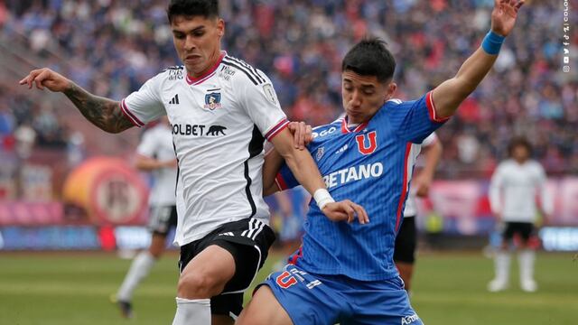 ¡Empate en el superclásico! U. de Chile igualó 1-1 con Colo Colo por el Campeonato Nacional