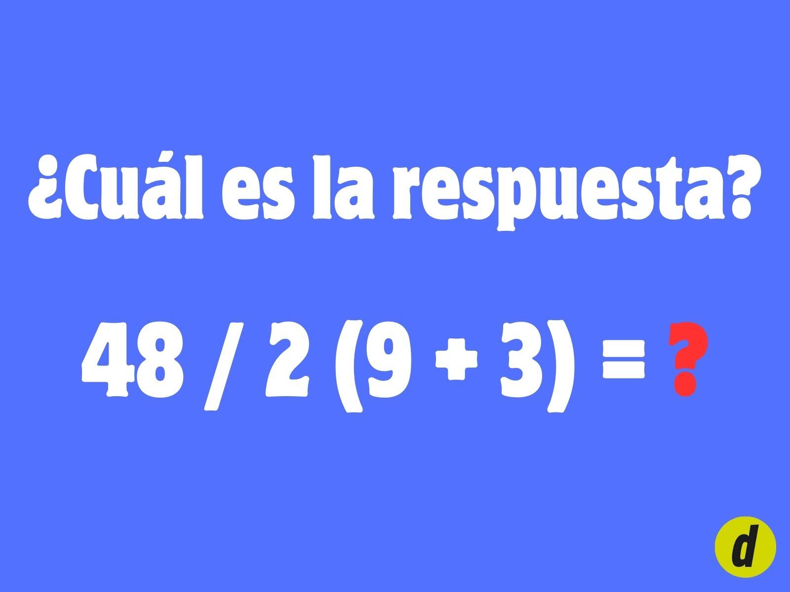 TEST VISUAL | Analiza este problema y encuentra el resultado los más pronto posible. (Creación: Depor)