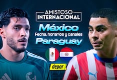 Canal para ver México vs. Paraguay: dónde ver transmisión en amistoso FIFA