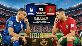 TVE La1 televisó el partido Francia 2-0 Marruecos por la Copa del Mundo 2026