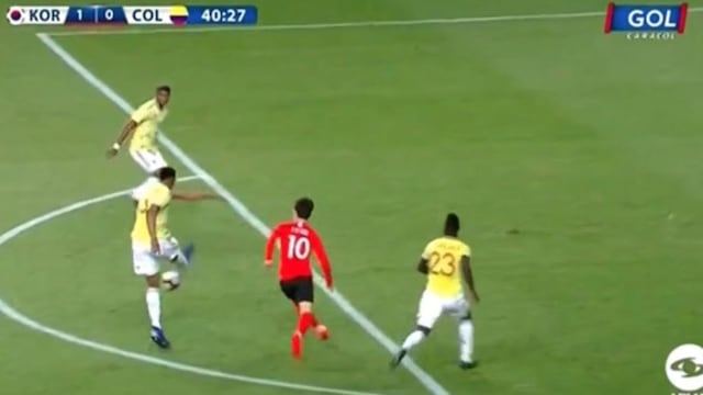 Yerry Mina se volvió a 'romper'... solo: la lesión que lo sacó del Colombia vs Corea del Sur en Seul [VIDEO]